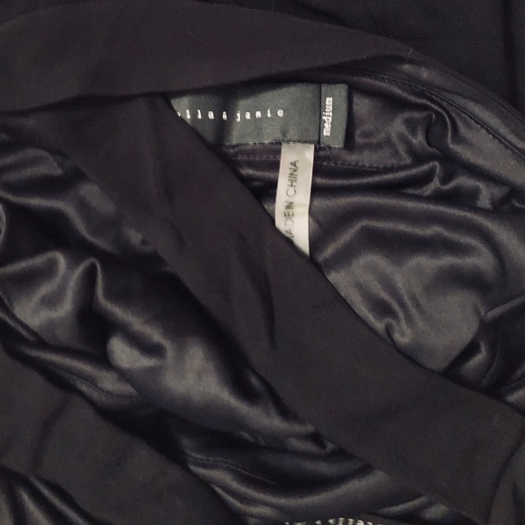 NWOT Stella +Jamie Backless Black formal Dress SzM - Picture 5 of 5
